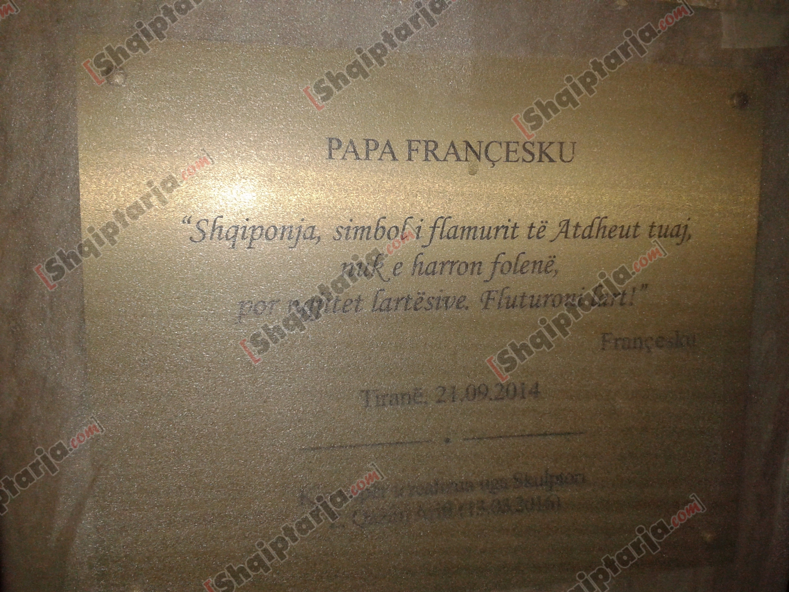 pllakada papa francesku