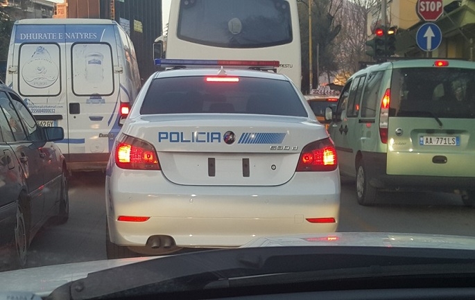 policia rrugore bmw