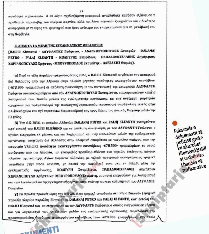 faksimilja per bilalin