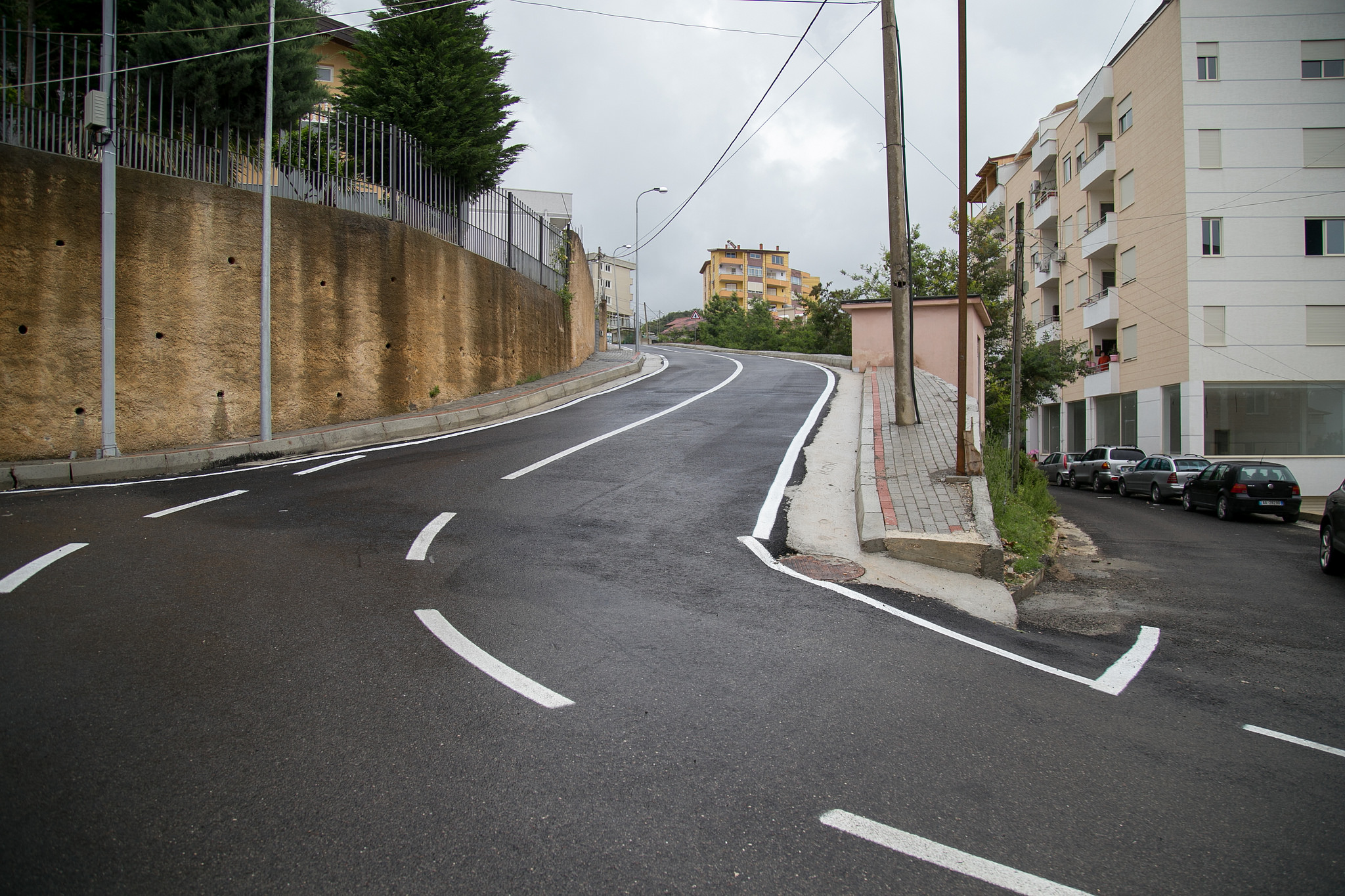 rruga e re ne tirane