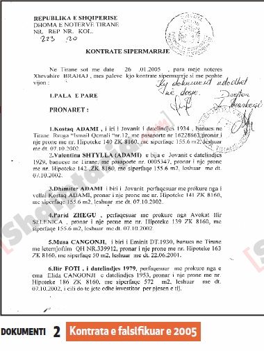 dokumentat faksimile mjekja ulaj