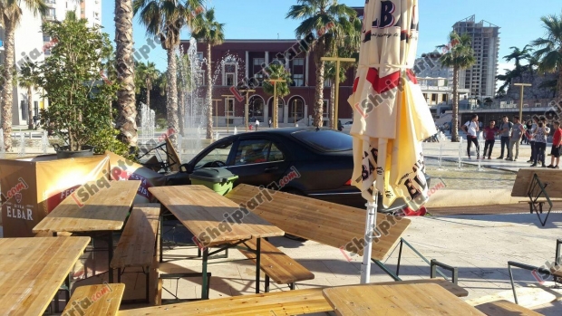 durres fan zone aksident