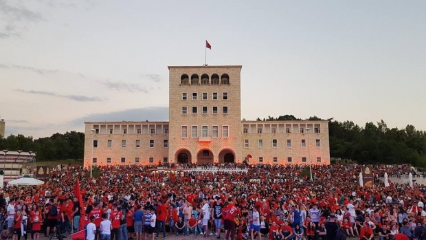 tirana fan zone
