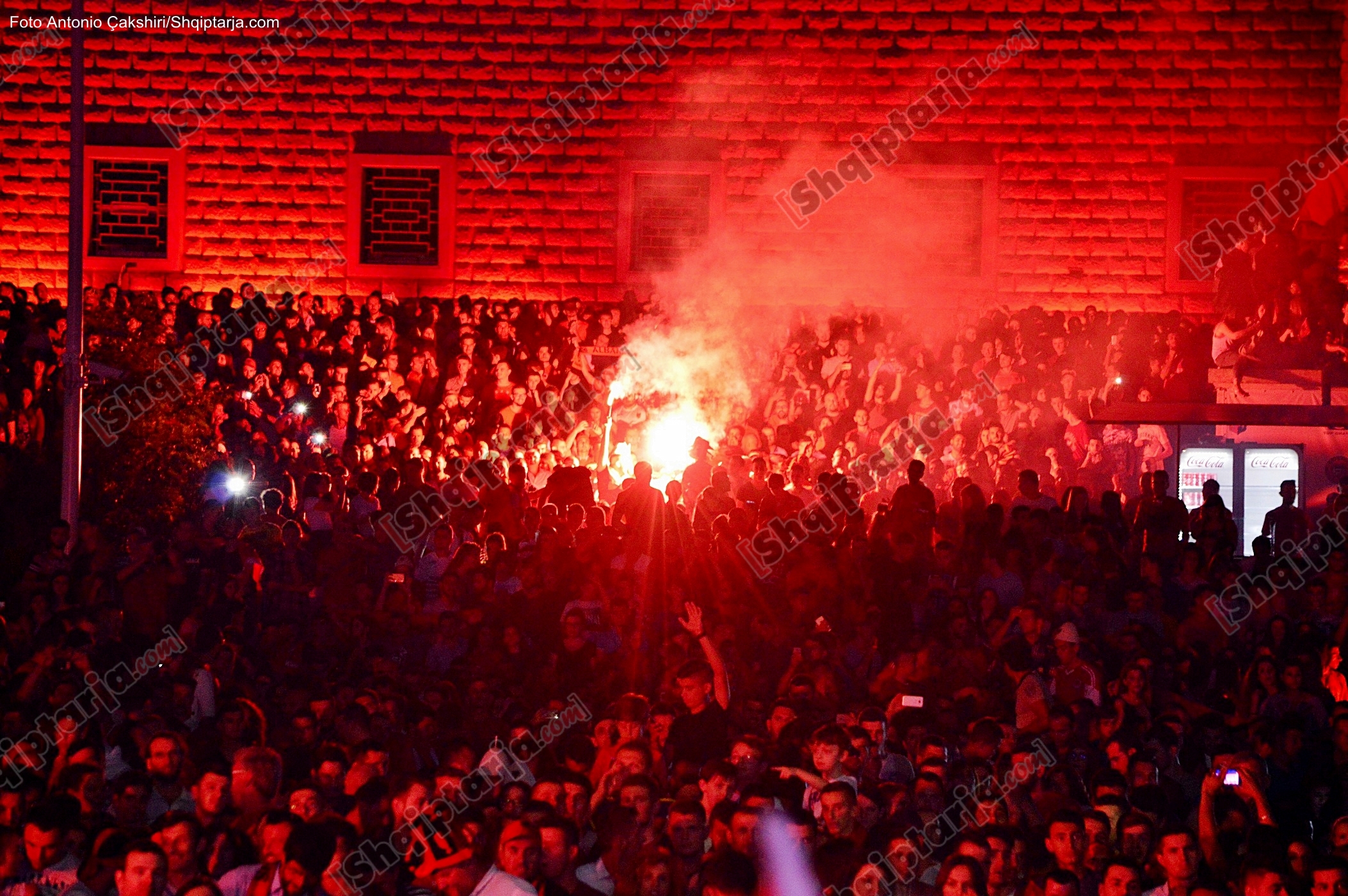 tirana fan zone