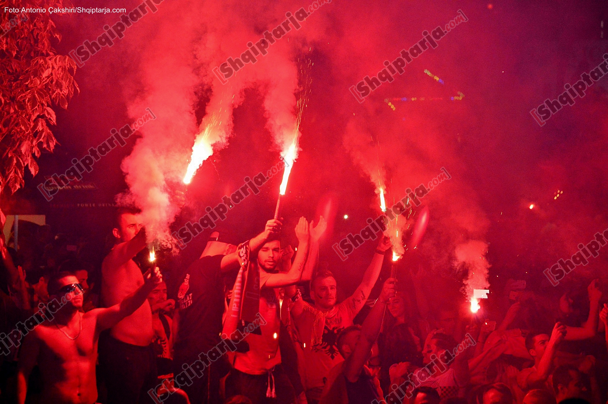 tirana fan zone