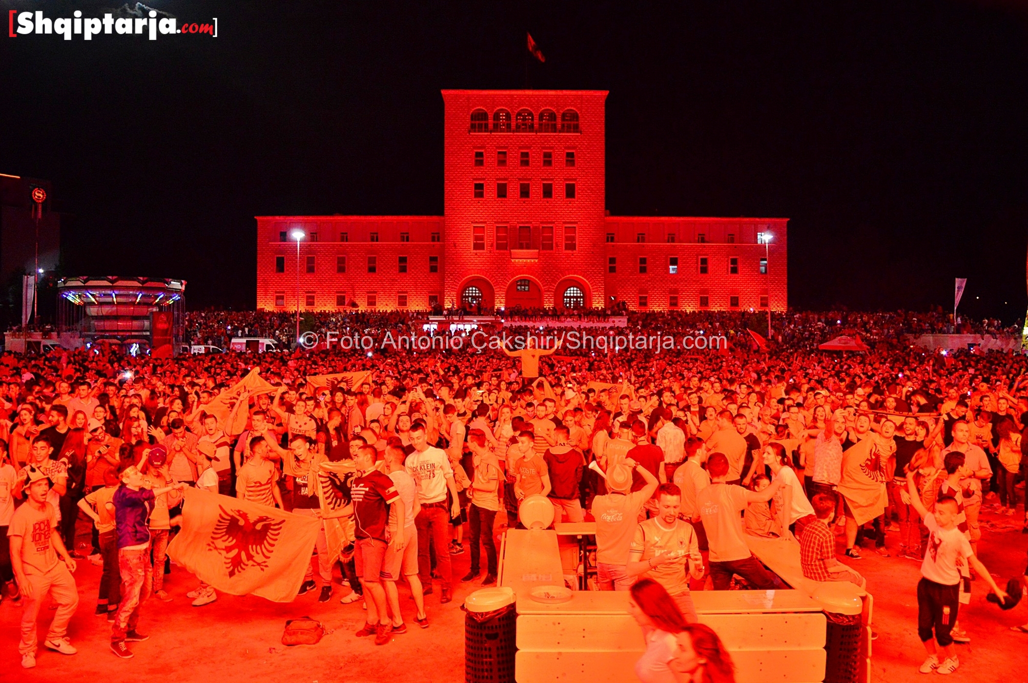 TIRANA FAN ZONE