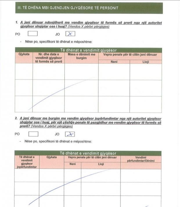 formulari dashamir tahirit