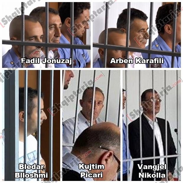 Fadil Jonuzaj, Arben Karafili, Bledar Blloshmi, Vangjel Nikolla dhe Kujtim Picari