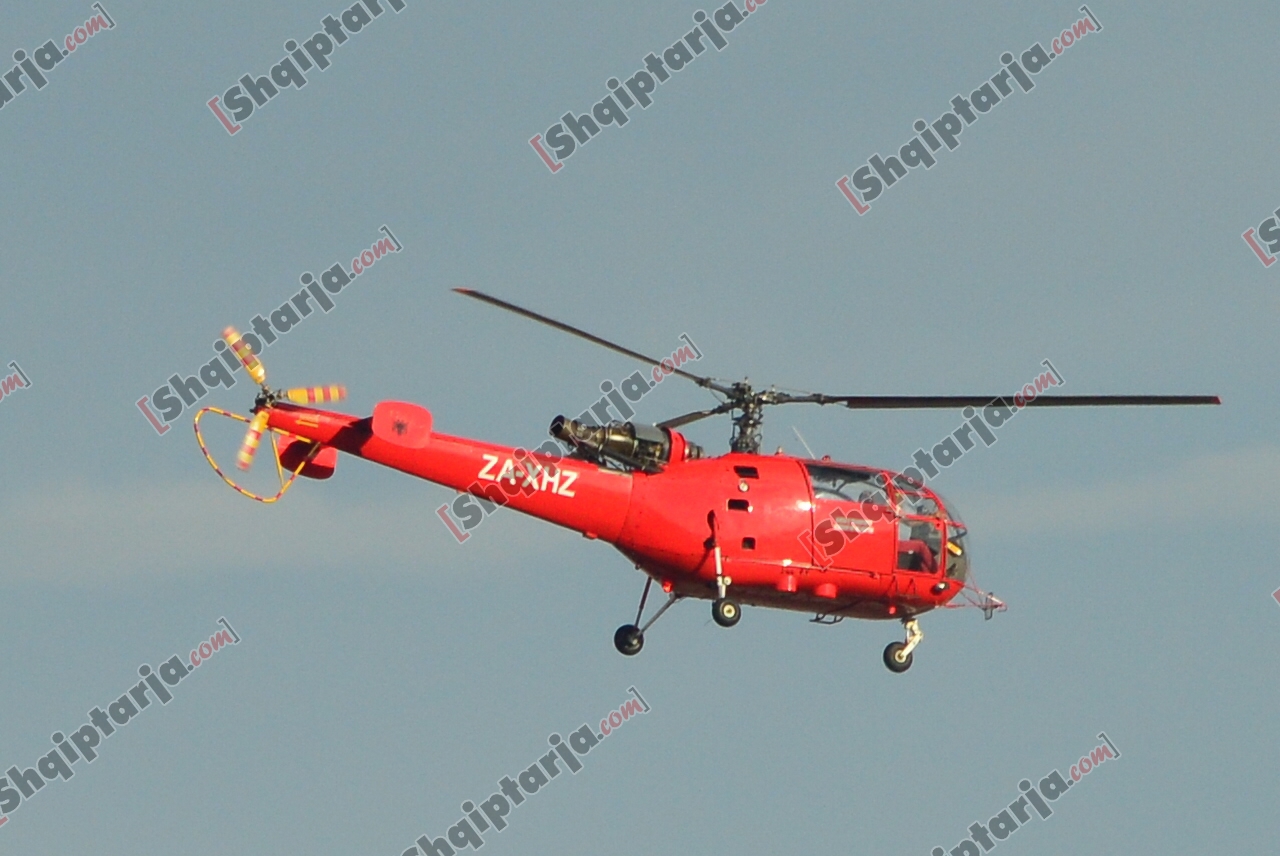 Helikopteri sjell te plagosurit e Dukagjinit ne spitali i Traumes