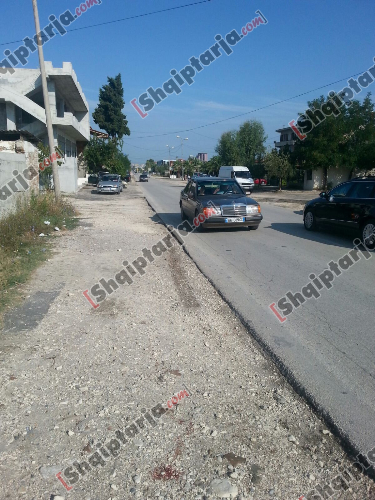 aksident ne fier patos