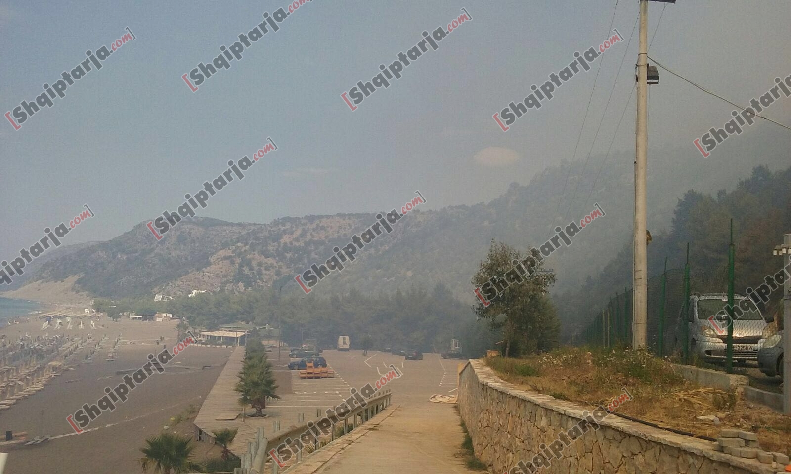 zjarri shengjin rana e hedhun