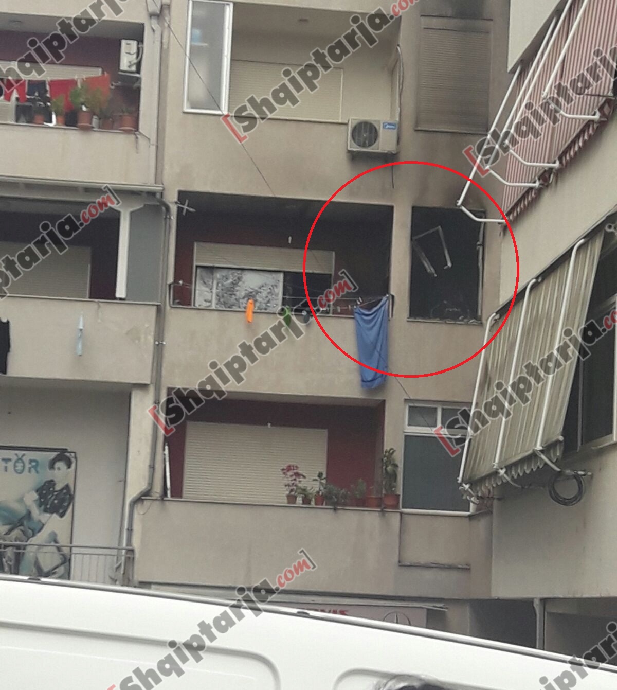 tirane zjarr