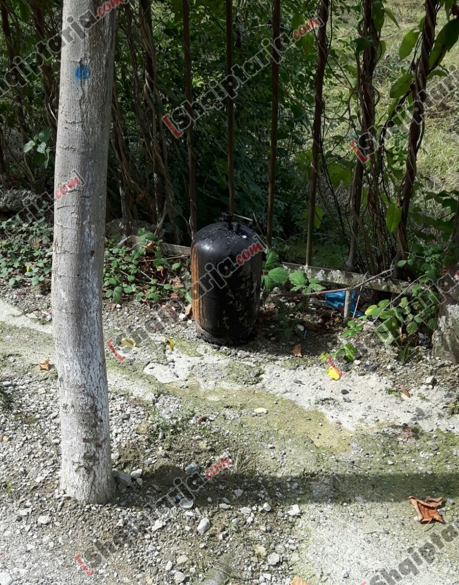 bombula e gazit tirane zjarr