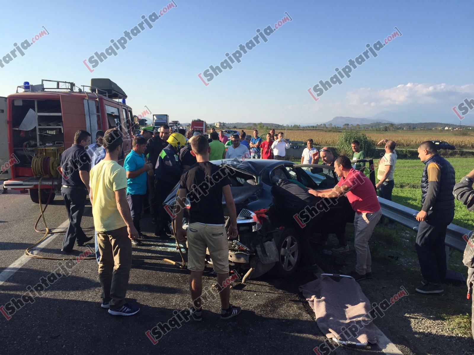 aksident lezhe shkoder