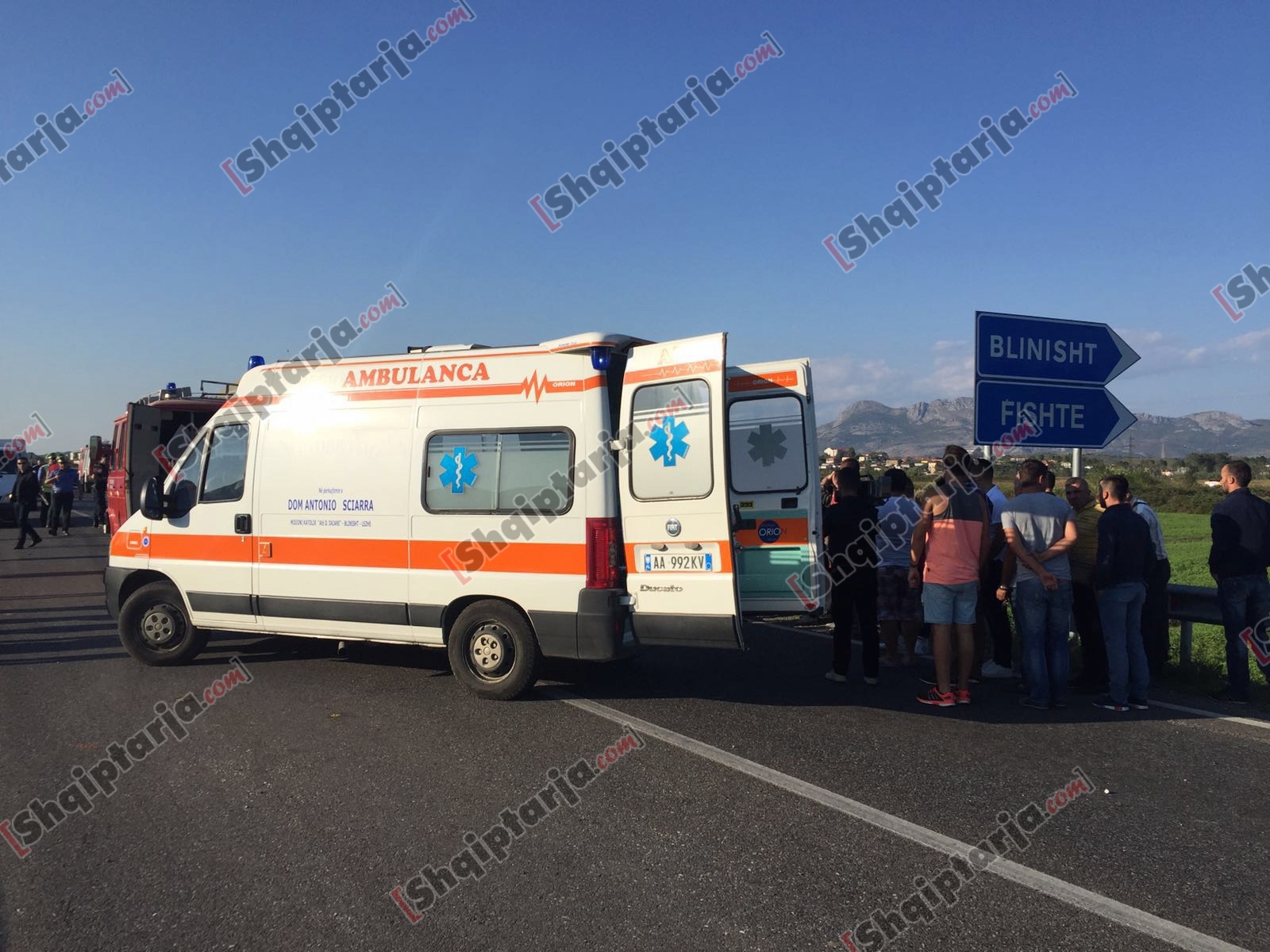 aksident lezhe shkoder