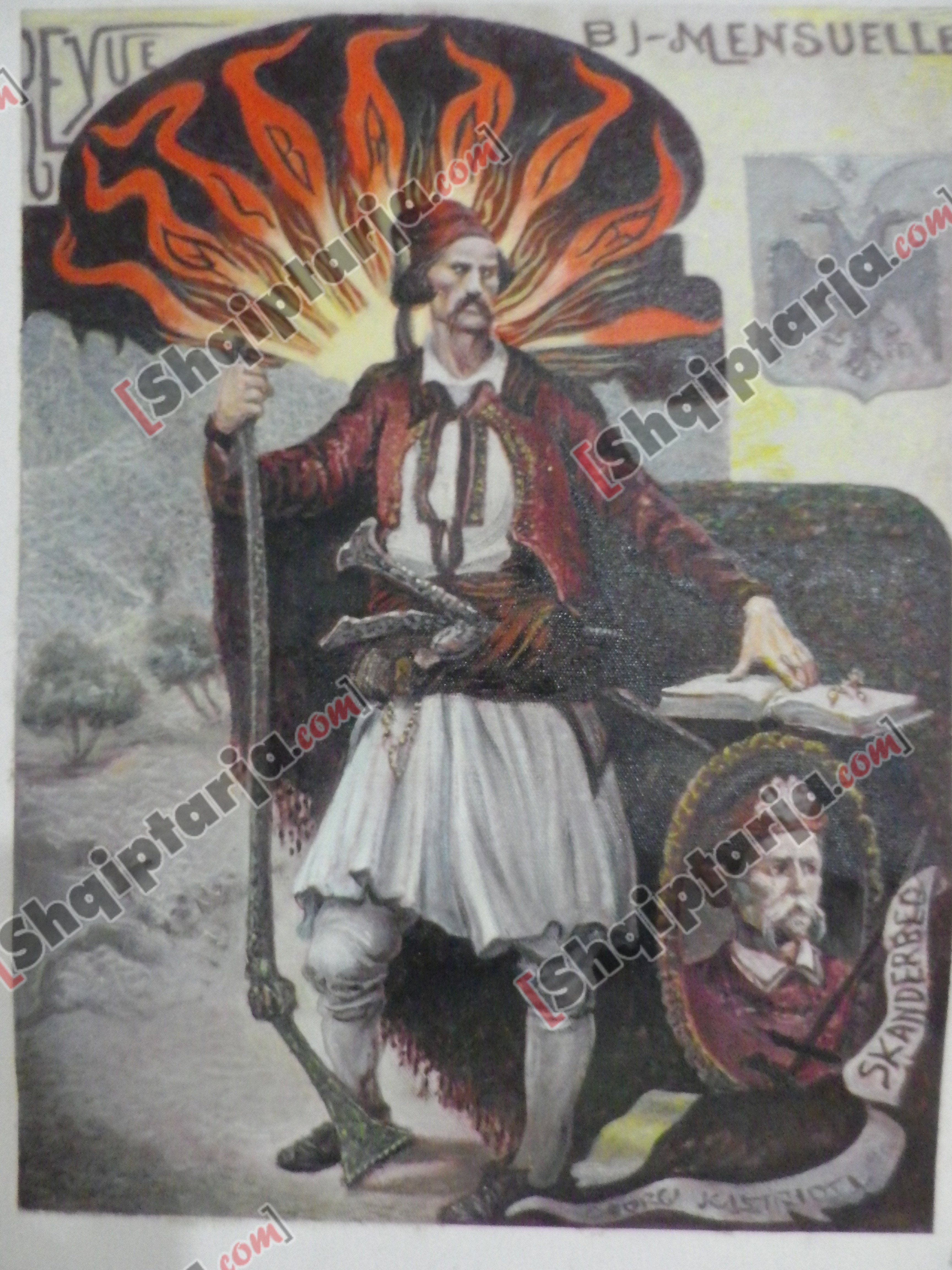 Faik Konica, tablo nga Llazar Taçi