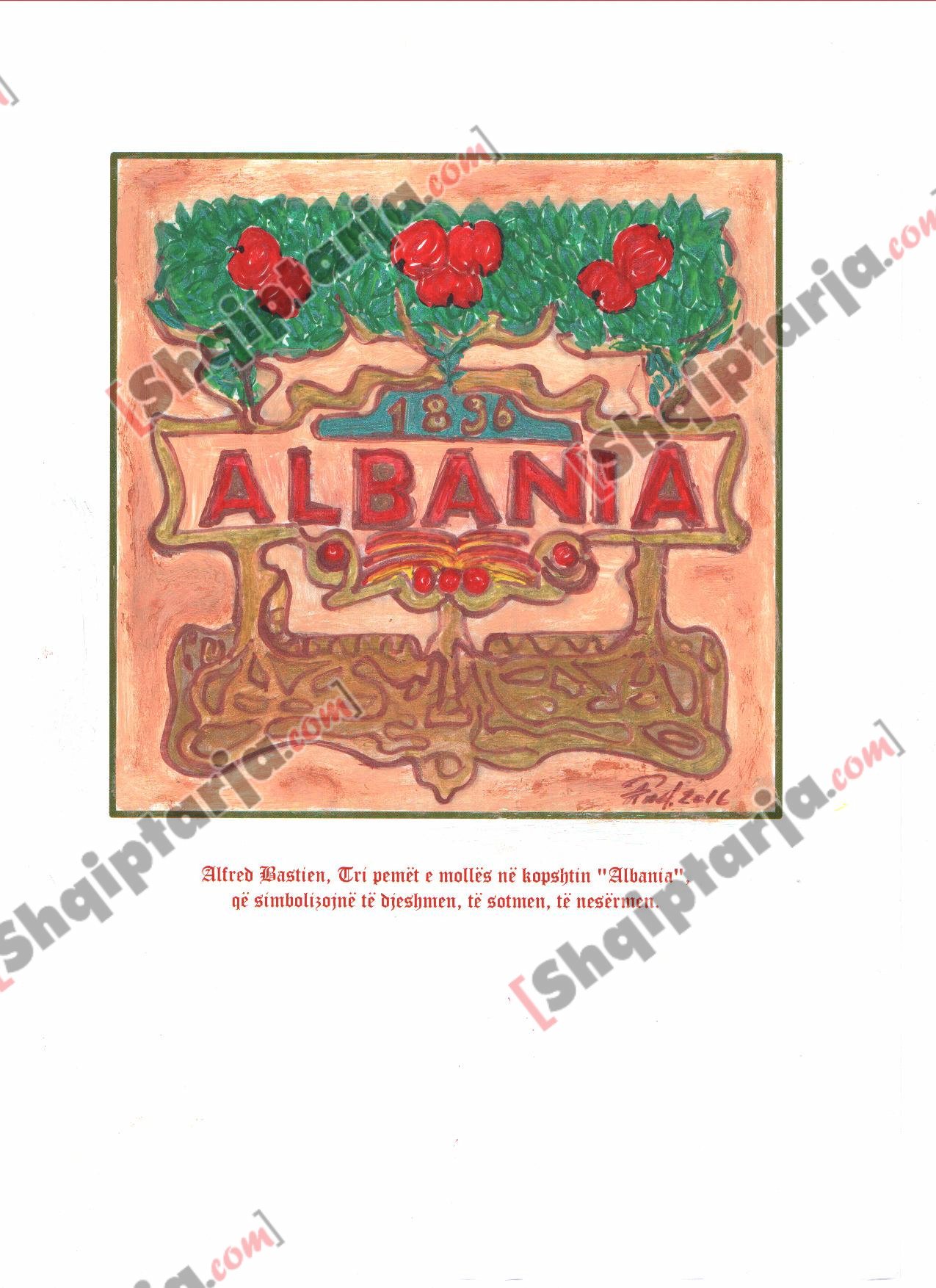 Albania, tablo nga Llazar Taçi