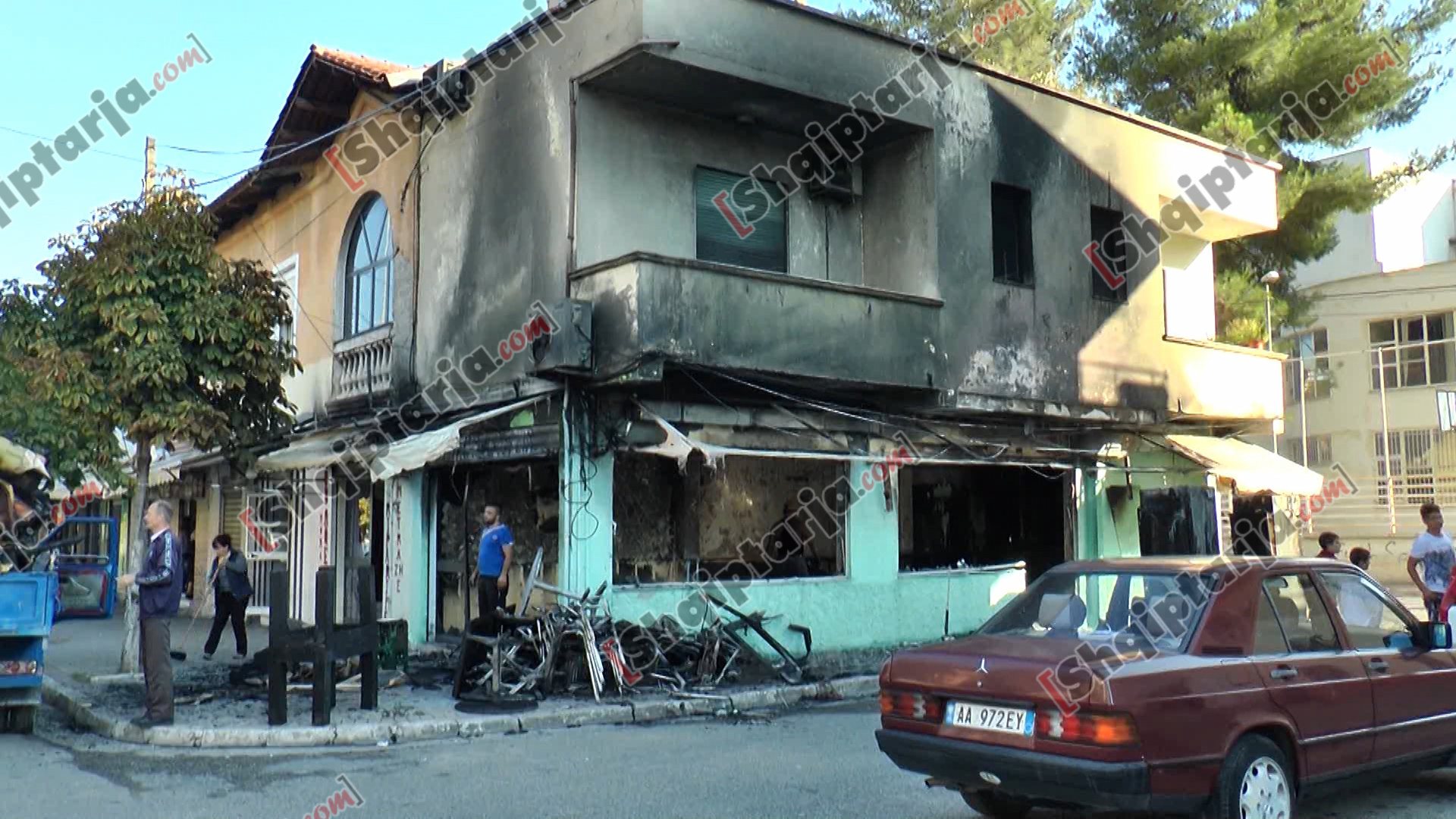 zjarr tirane