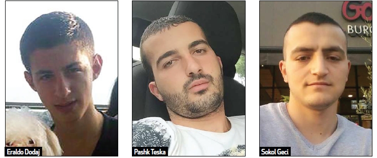 arrestimet sokol gjeci eraldo dodaj pashk teska