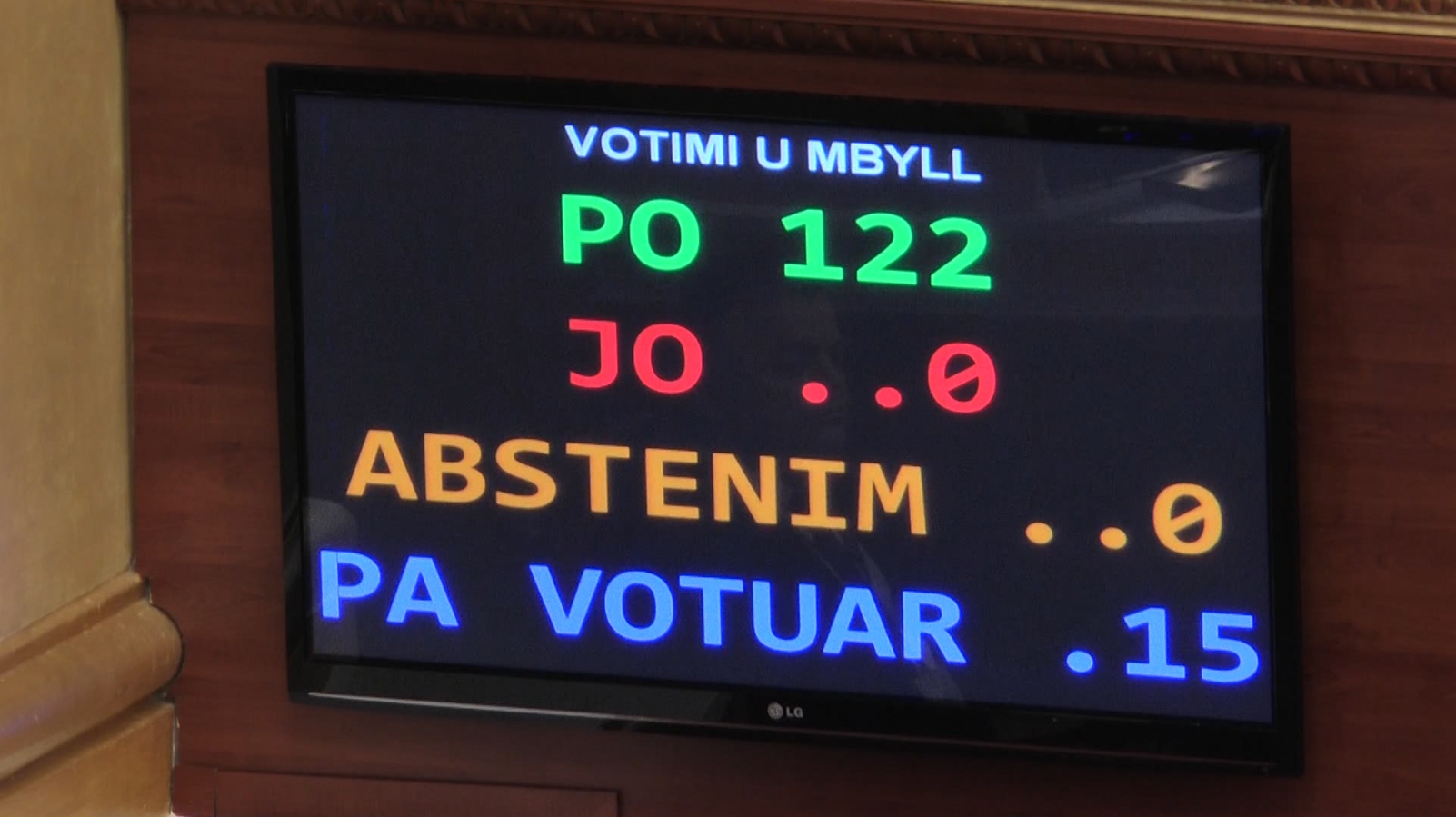 Miratimi i projektligjit të SPAK