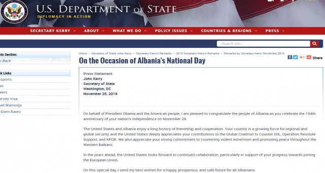 mesazhi i john kerry