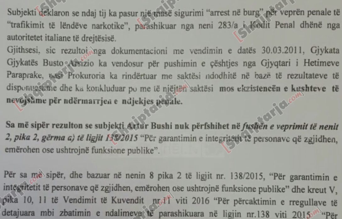 artur bushi faksimile