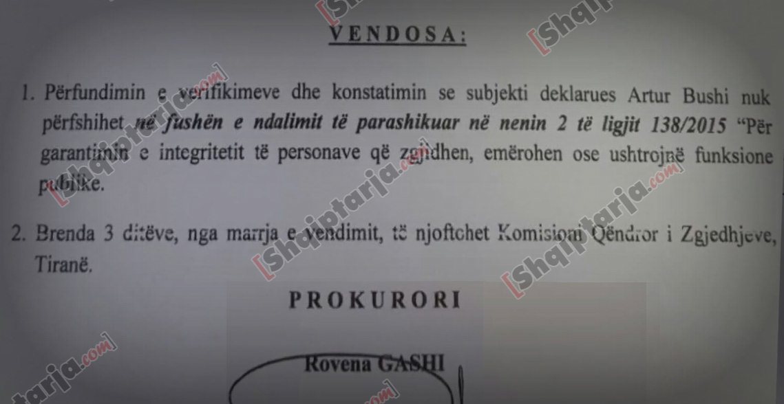 artur bushi faksimile