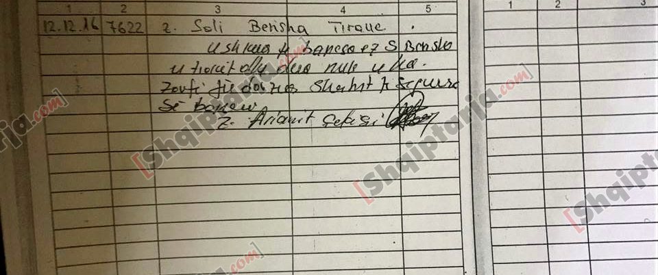 procesverbali per thirrjen e berishes