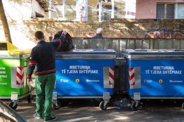 ndarja e mbetjeve