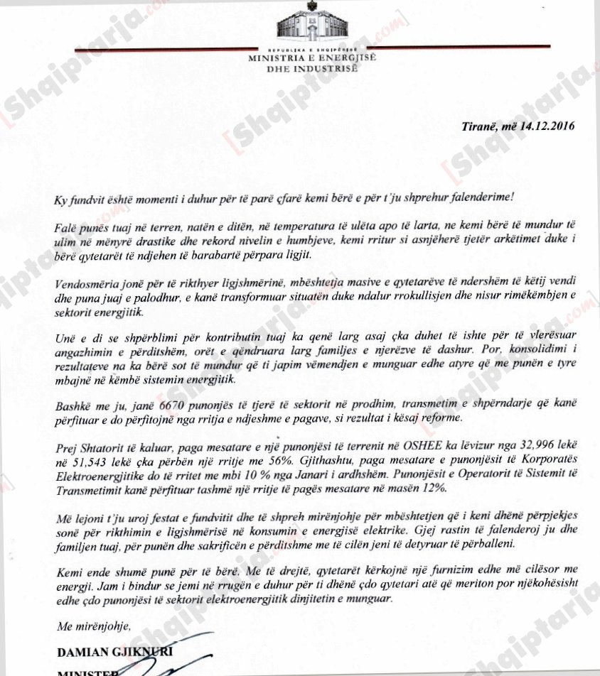 gjiknuri rritja pagave