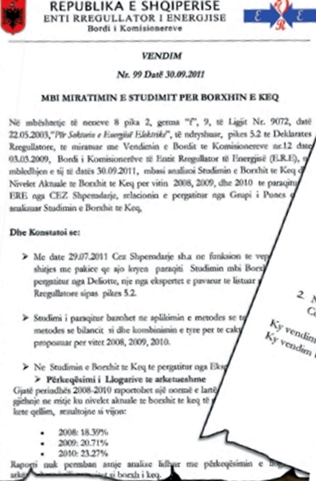 berisha dokument cez