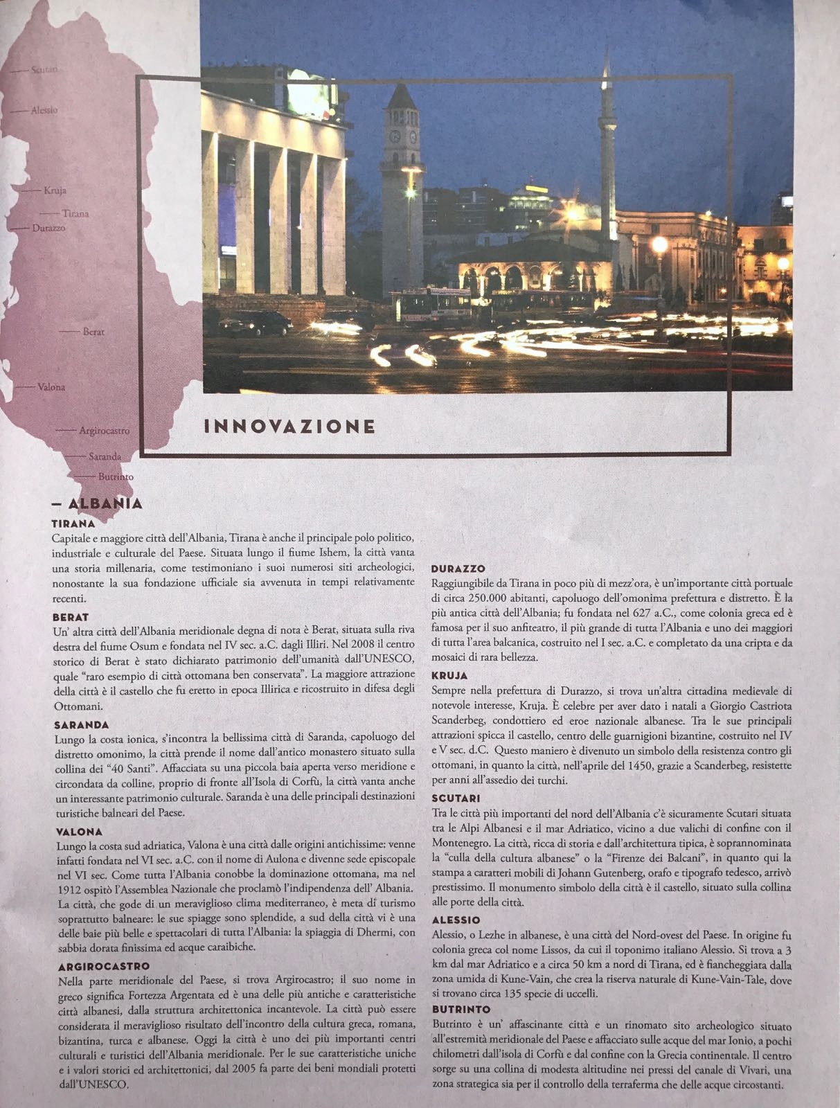 shqiperia destinacion turistik