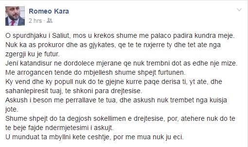 romeo kara ne fb