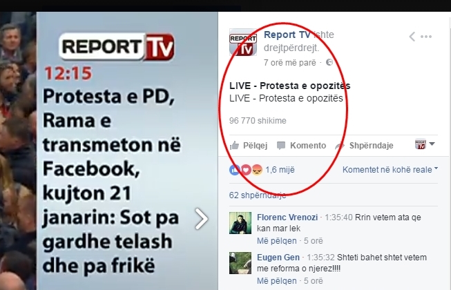 report tv