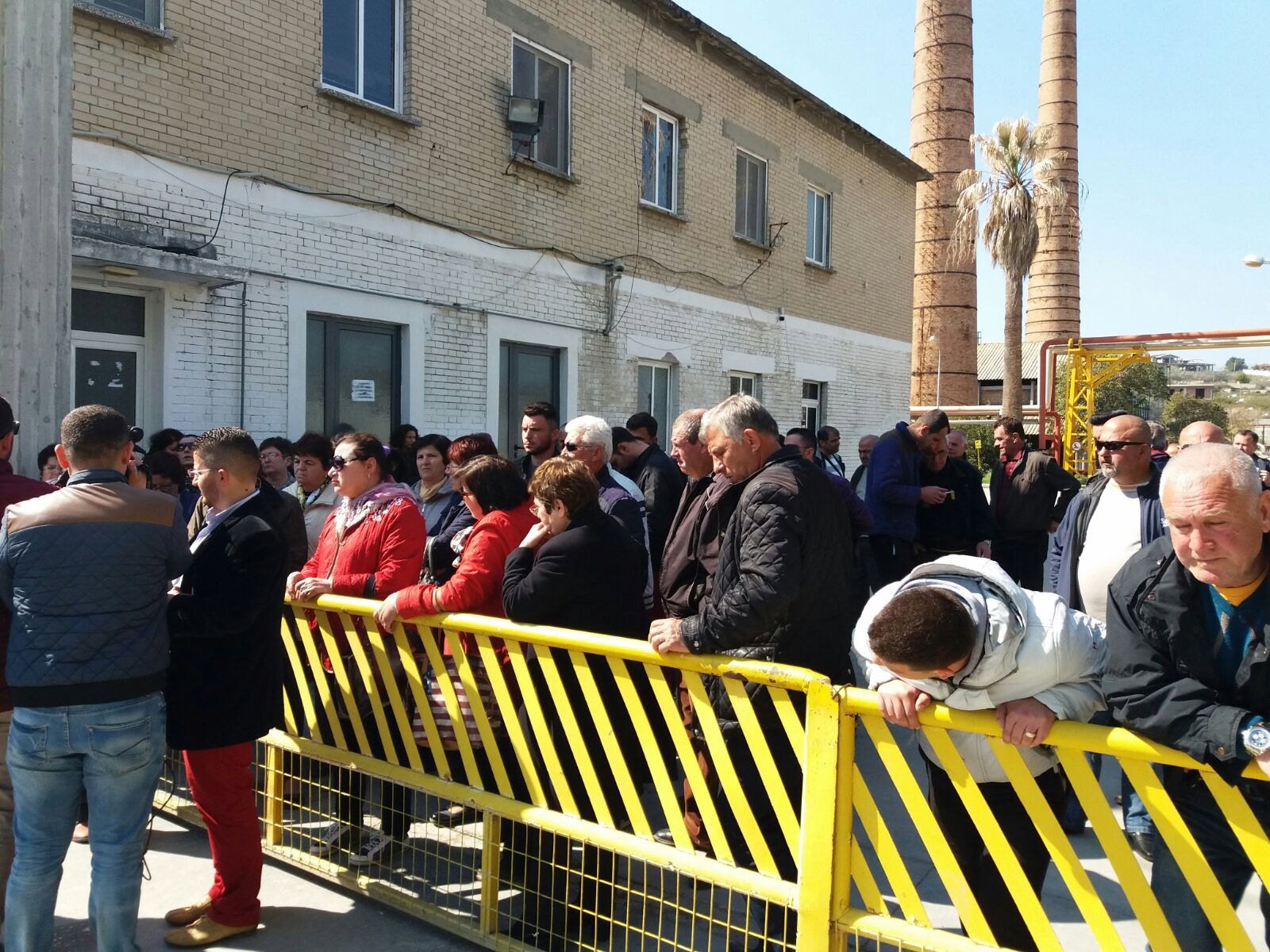 protesta rafienria ballsh