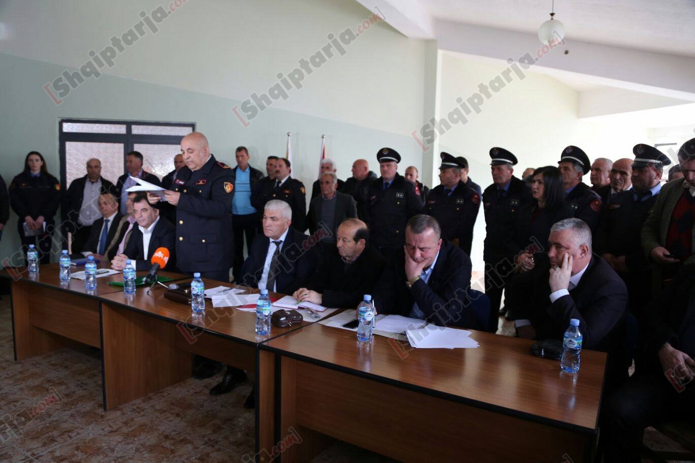 mbledhja e krereve te policise