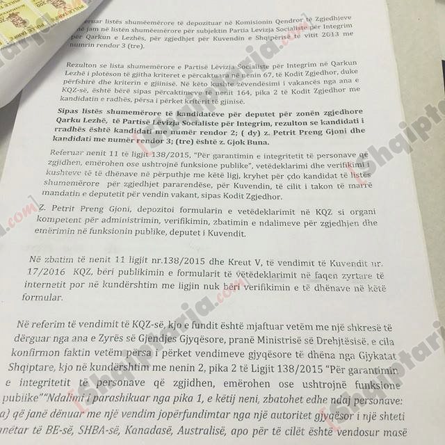 gjok buna dokumentat