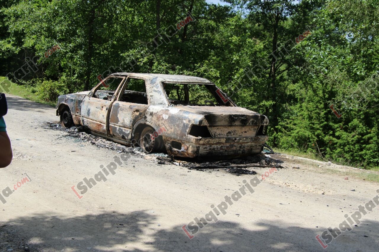 makina e djegur ne mat