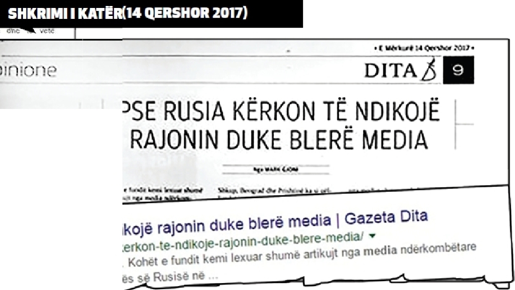 fake news shqiperi