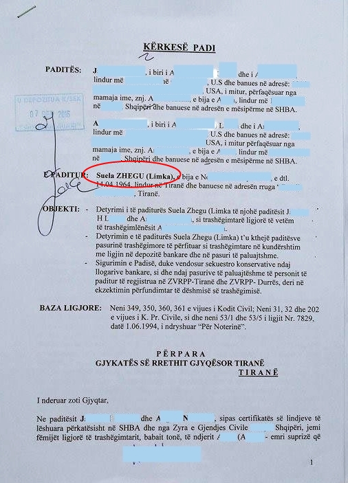 kerkese padia per suela zhegu