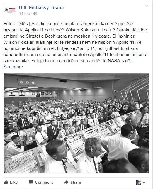 nje shqiptar pjese e apollo 11 