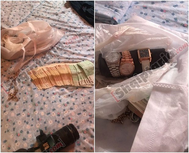 hajdutet vjedhin bizhuteri dhe euro