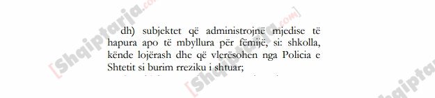 ligji per sigurine publike