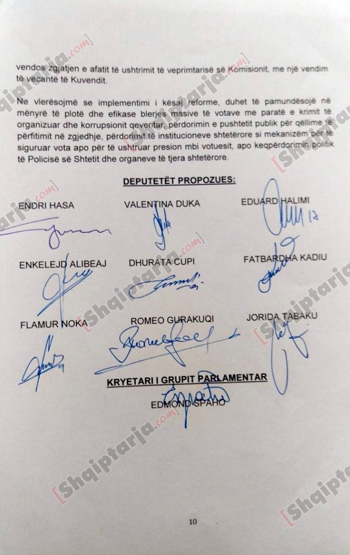 amendamentet e pd dokumentat