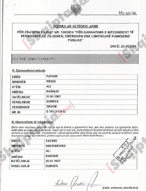 fshihet njolla eFatmir Mediut