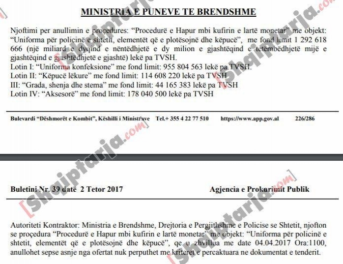 uniformat e policise