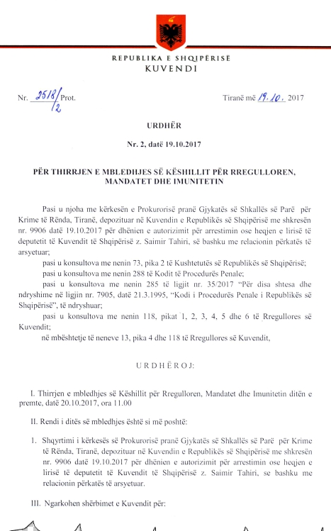 keshilli rregullores ruci