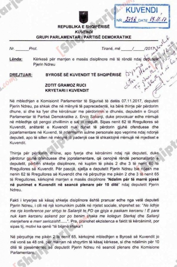 kerkesa pd per pjerin ndreun