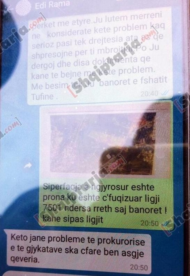 celulari mesazhi rames