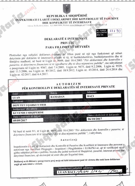 dokument 1 pasuria deputetet